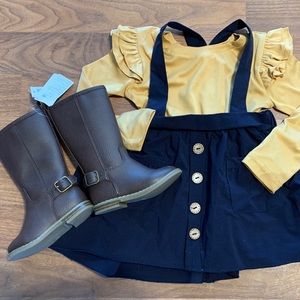 NWT Baby GAP (5) toddler riding boots